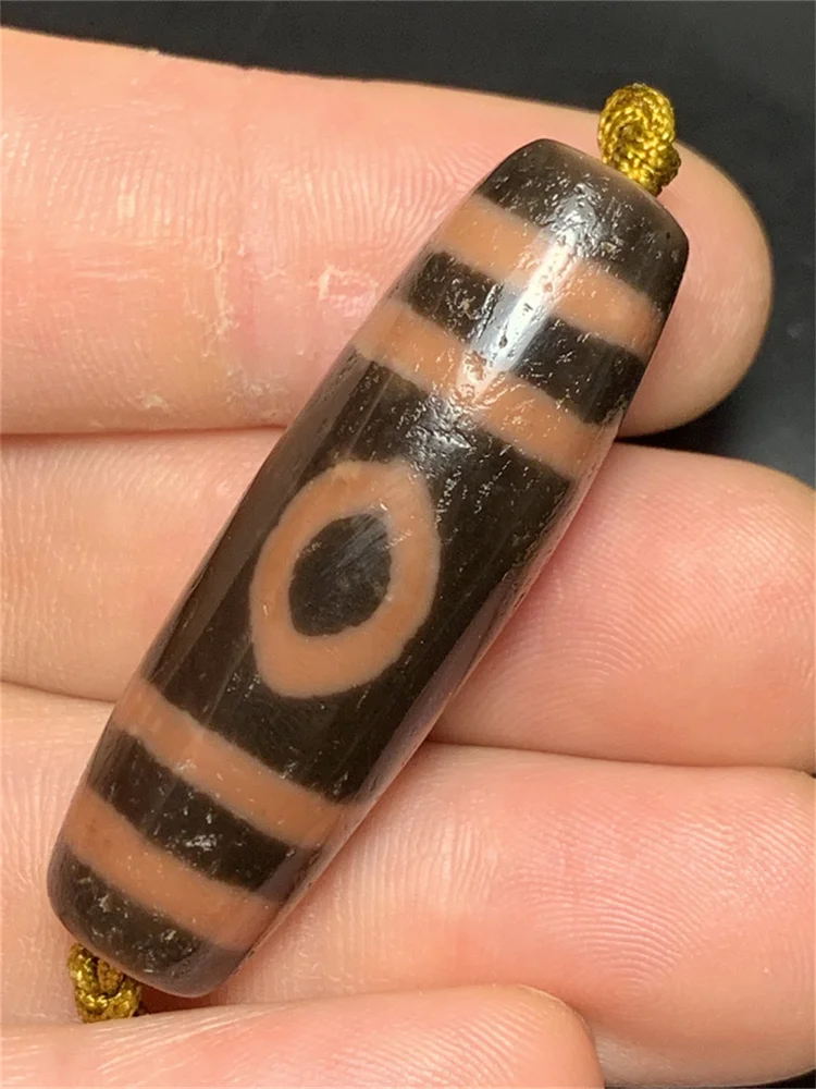 1pcs/lot Jewelry breloque China's highest grade ancient primitive Tibetan Agate Dzi Classical folk style Loose beads wholesale