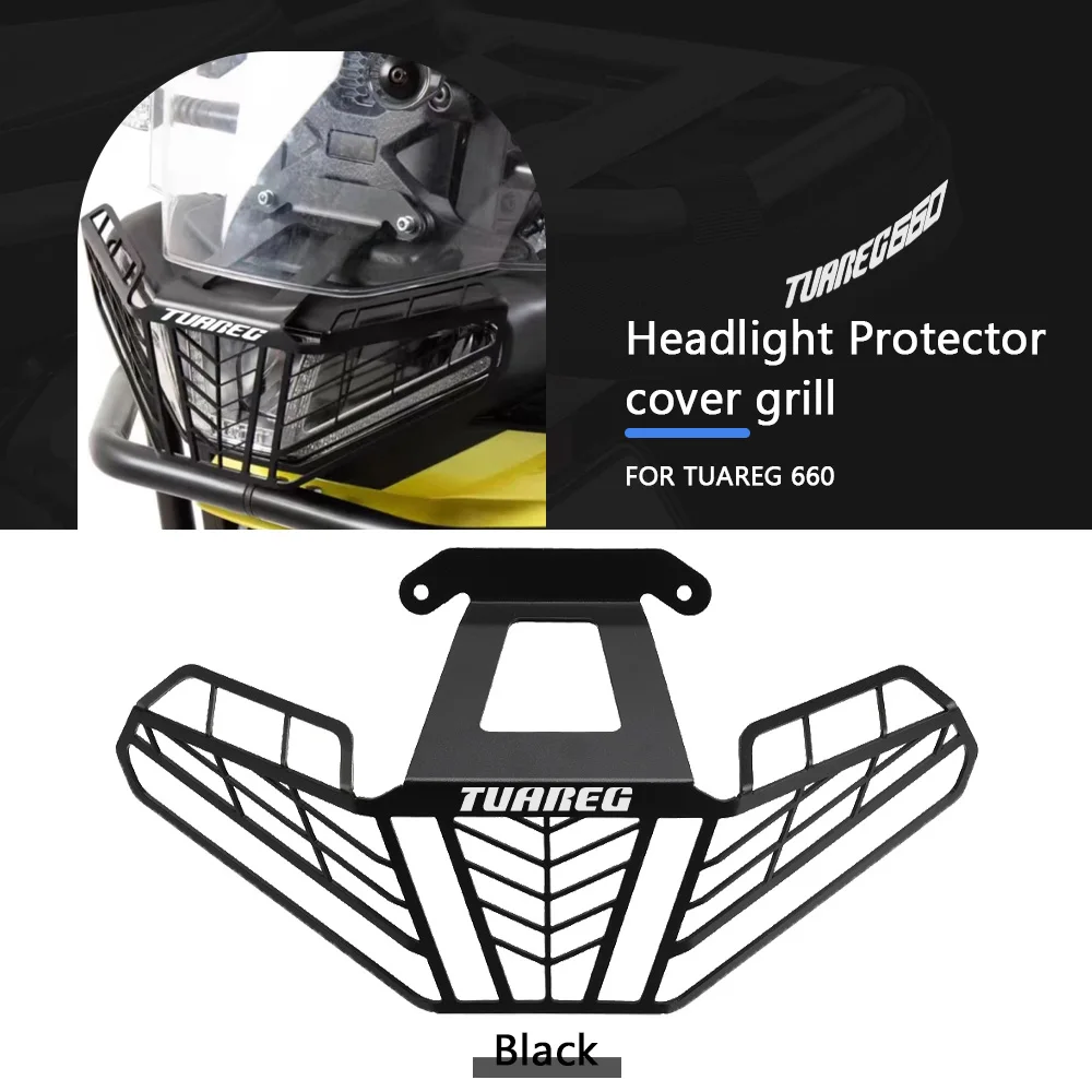 

Headlight Head For Aprilia TUAREG 660 TUAREG660 2022-2023 Motorcycle Accessories Light Guard Grill Protector Cover Protection