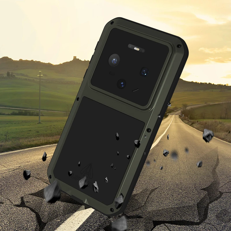 Love Mei Phone Case For Huawei Mate 80 Pro Max 70 Pro Silicone Military Grade Metal Protective Case Shock Proof Dust Proof Cover