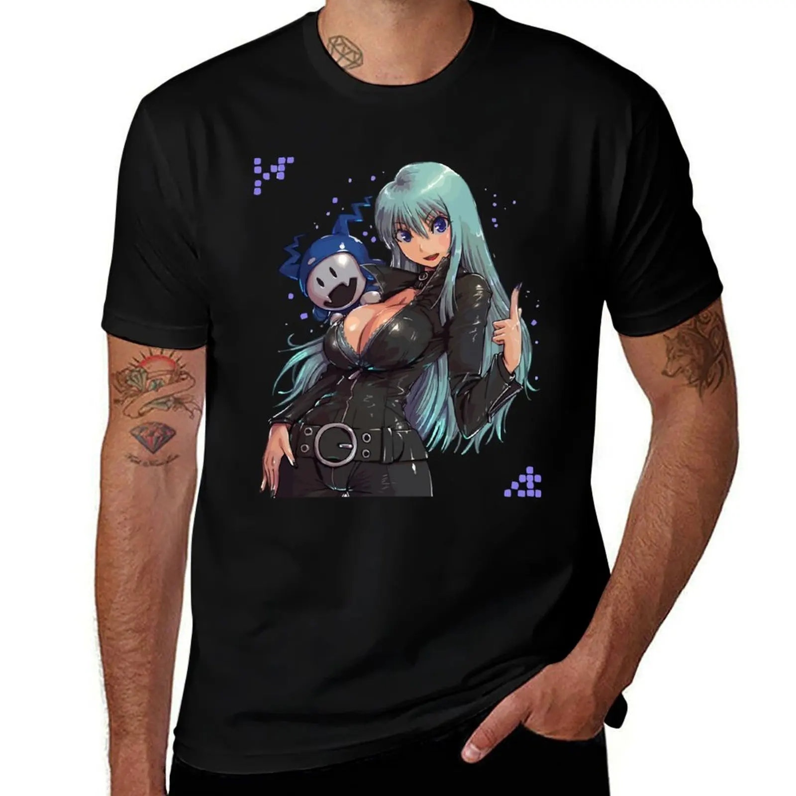 

Soul Hacker Nemissa T-Shirt cotton man t-shirts sweat street wear gifts for boyfriend mens t shirt graphic