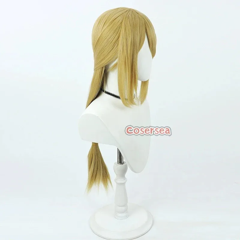 Cosersea Tennant تأثيري الباروكات عكس: 1999 Tennant 65 سنتيمتر طويل مستقيم مختلط الذهبي شعر مستعار أشقر الشعر الاصطناعية مقاومة للحرارة #4