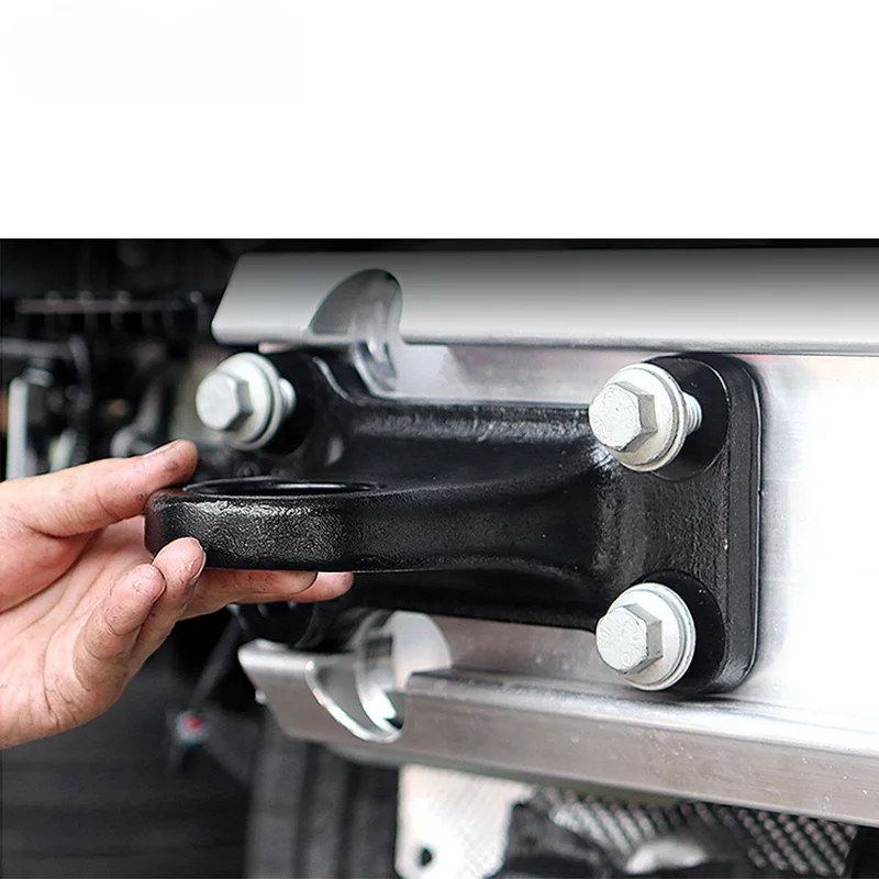 

L663 defender trailer bar fit for body kit red black and silver color hooked the trailer L663 rear bumper Tow hook for l663
