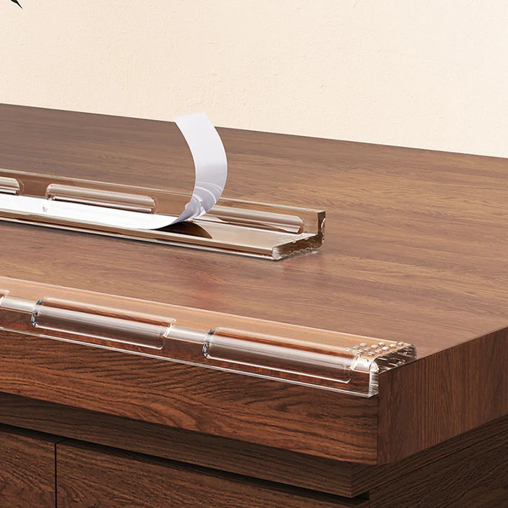 1 قطعة حماة الزوايا للأثاث واضح ذاتية اللصق الوفير شرائط سميكة بولي كلوريد الفينيل الجدول حافة الحرس الطفل برهان منصات السلامة ل #3