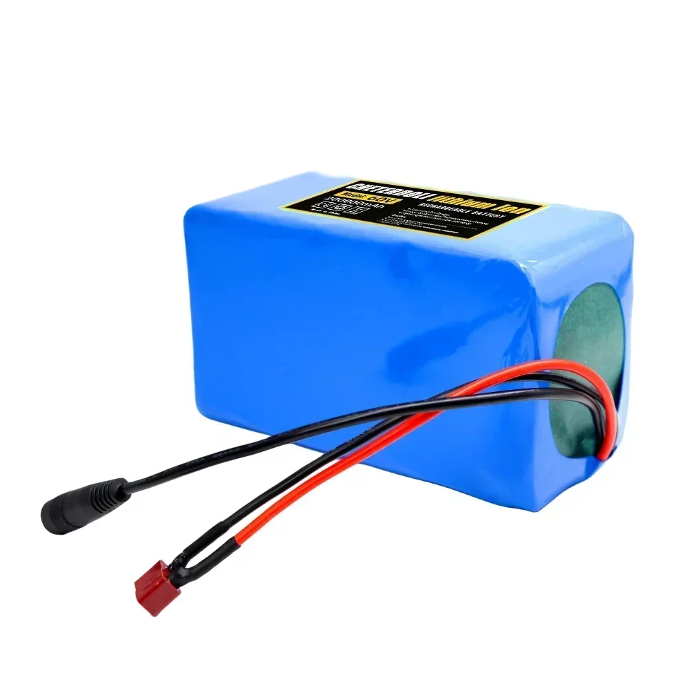 Paquete de batería de iones de litio de 60V, 16S, 20000mAh, 18650, para bicicleta eléctrica de 67,2 V, 1000W, 750W, Scooter, coche para niños, Bms integrado