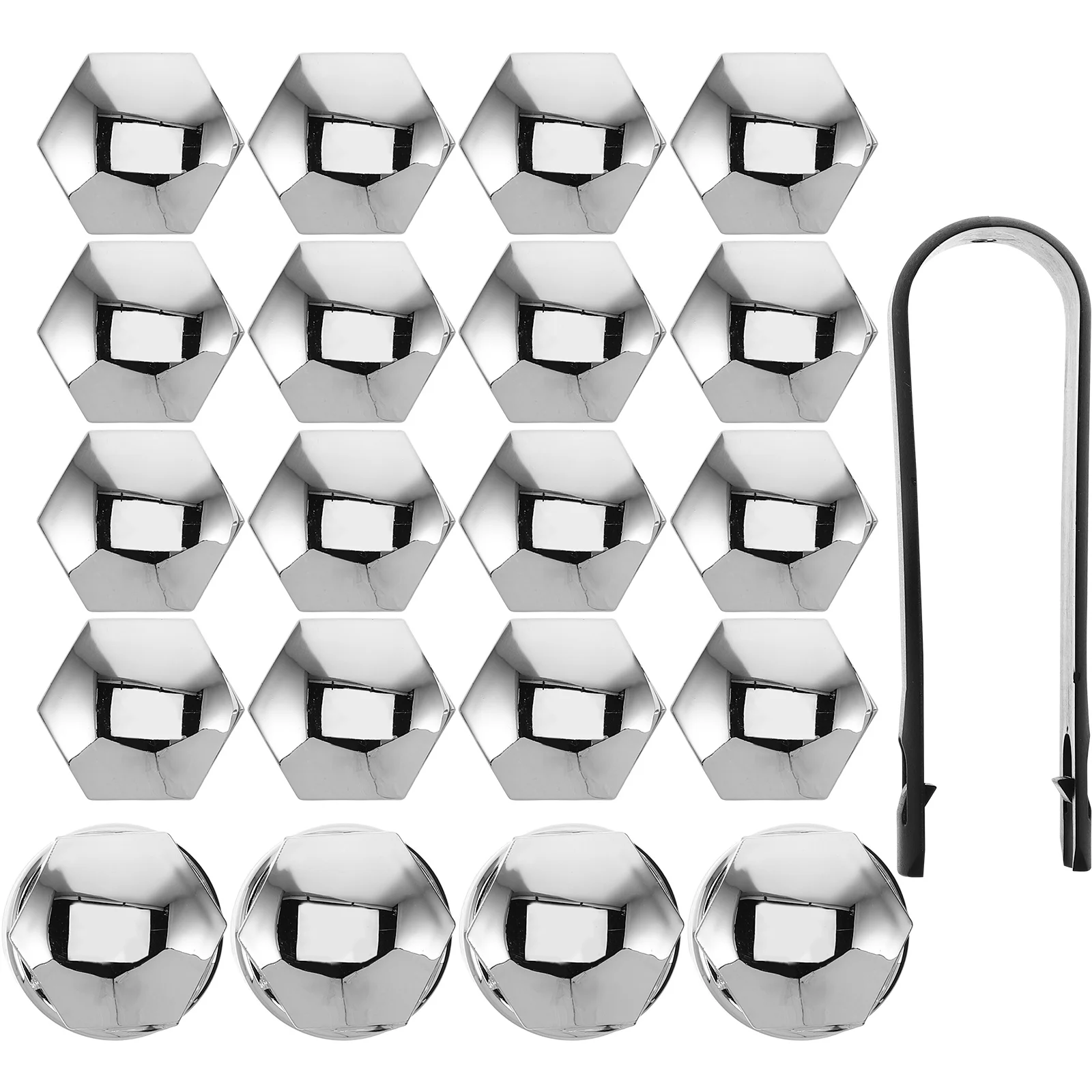 

1 Set Black Anti-Theft Wheel Hub Nut Covers Durable Car Tire Bolt Protectors Rustproof Axle Nut Caps For A3 A5 Q3 Q4