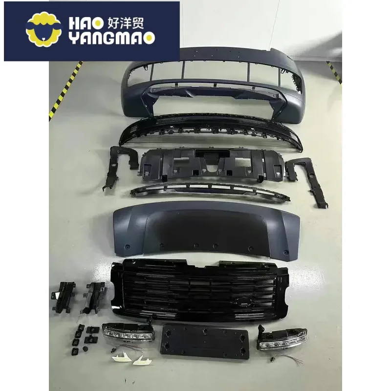 Suitable for Easy Installation For Land Vogue 2023 SV Type Front Bumper Assembly Tough ABS Plastic Bodykit