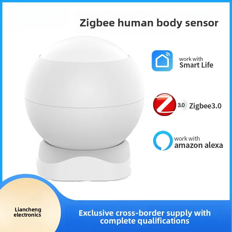 

Zigbee PIR infrared human body sensor - Home automation scenario - Security alarm