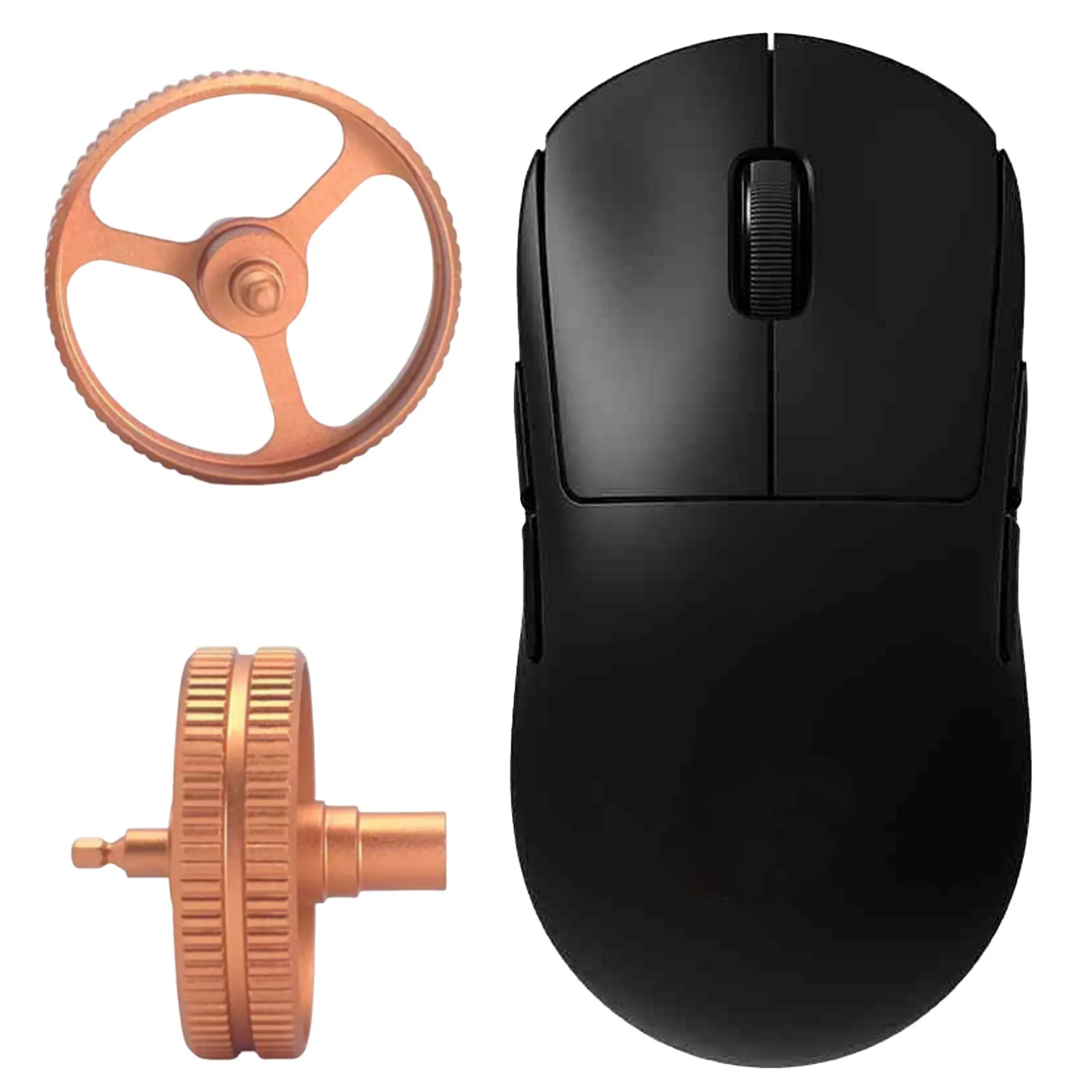 Aluminum Alloy Mouse Scroll Wheel Pulley Replacement Part Metal Rolling Wheel for  Pro Wireless / X Superlight 1 2