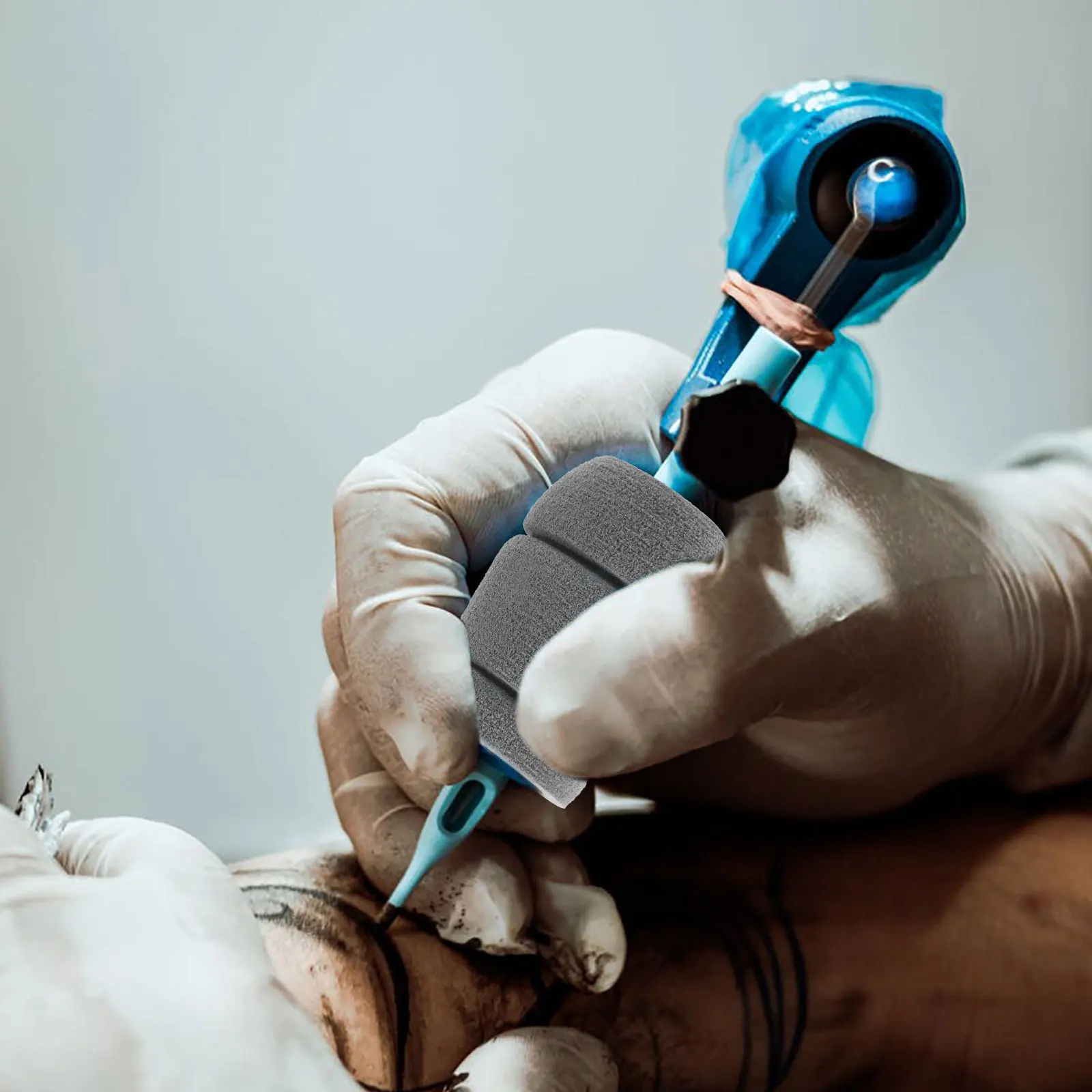 

10Pcs Pen Handle Grips Sponge Wrap Cover Comfortable Non-Slip Grip for Tattoo Machine Pens Wide Fit for Various