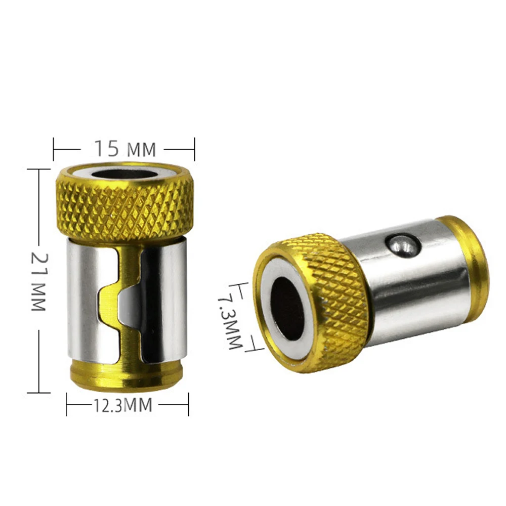 Anello magnetico universale caldo per punta da trapano da 6.35mm 1/4 "magnete potente anello forte magnetizzatore punte per cacciavite elettrico