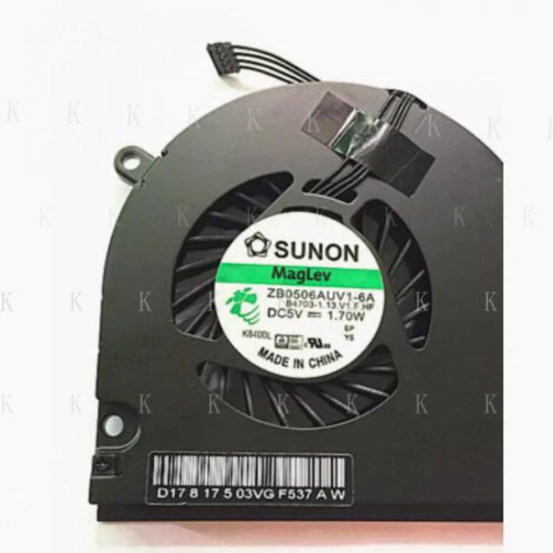 

C Новый охлаждающий вентилятор для Macbook Pro A1278 MB991 MB466 MB467 A1342 Вентилятор