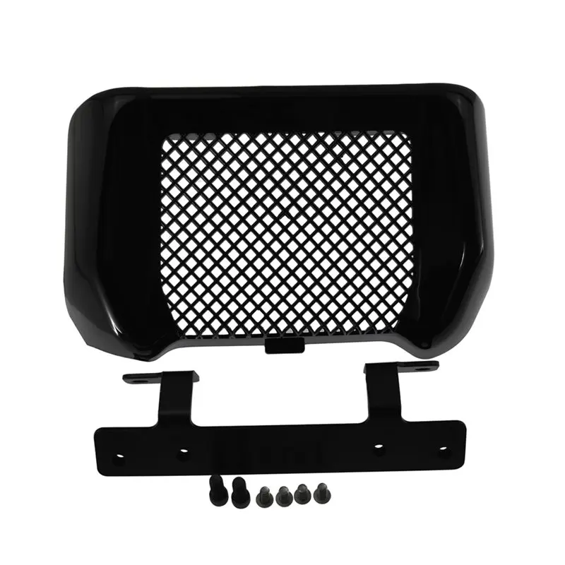 

For Touring Road King Freewheeler Street Electra Glide 17-22 Motorcycle Oil Cooler Cover Case Kit With Bracket-ABQF