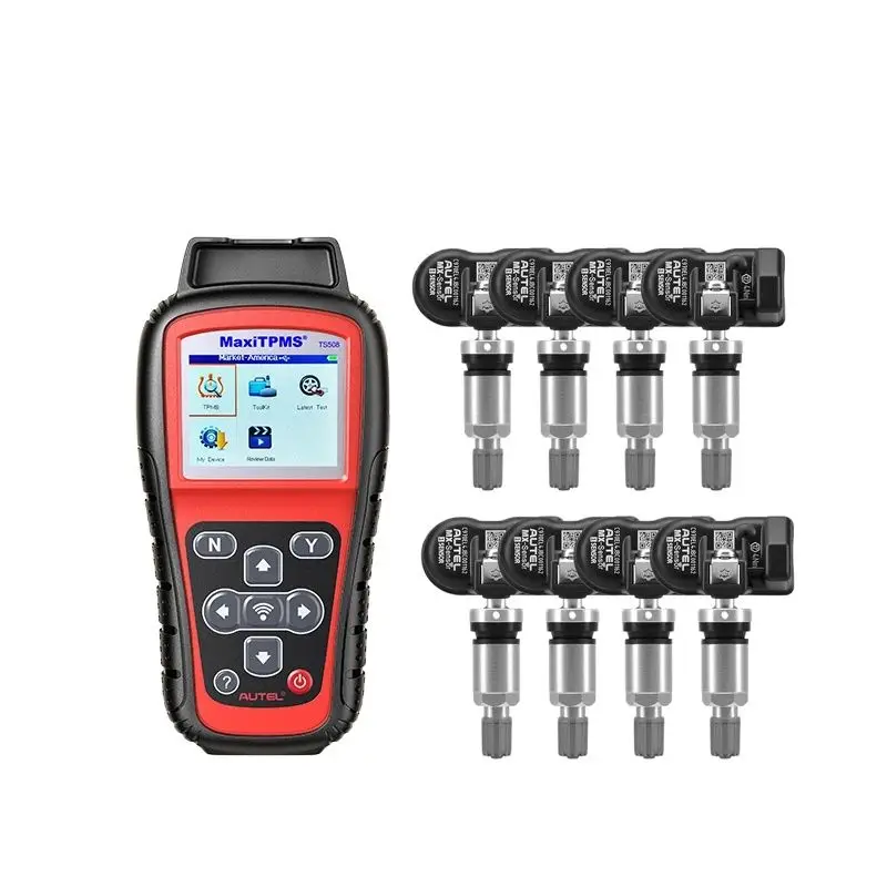 

Autel TS508K TPMS Инструмент для диагностики сброса датчика давления в шинах Программатор TS508 8 шт. Mx Датчики Инструмент TPMS