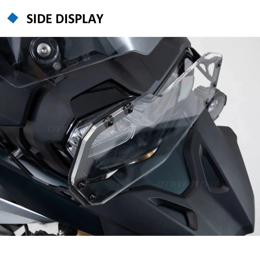 New Acrylic Grille Headlight Protector Guard Lense Cover Modification accessories  For BMW F750GS F850GS F 750 GS F 850 GS