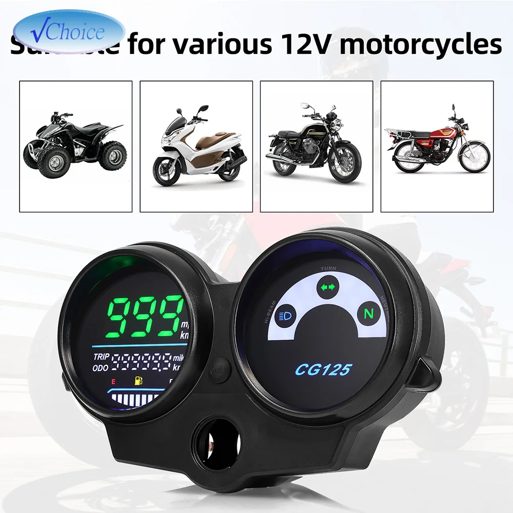 Für Brasilien Honda CG125 Jahr 2000 bis 2008 Lüfter 125 Titan 125 2013 Dashboard LED Digital
