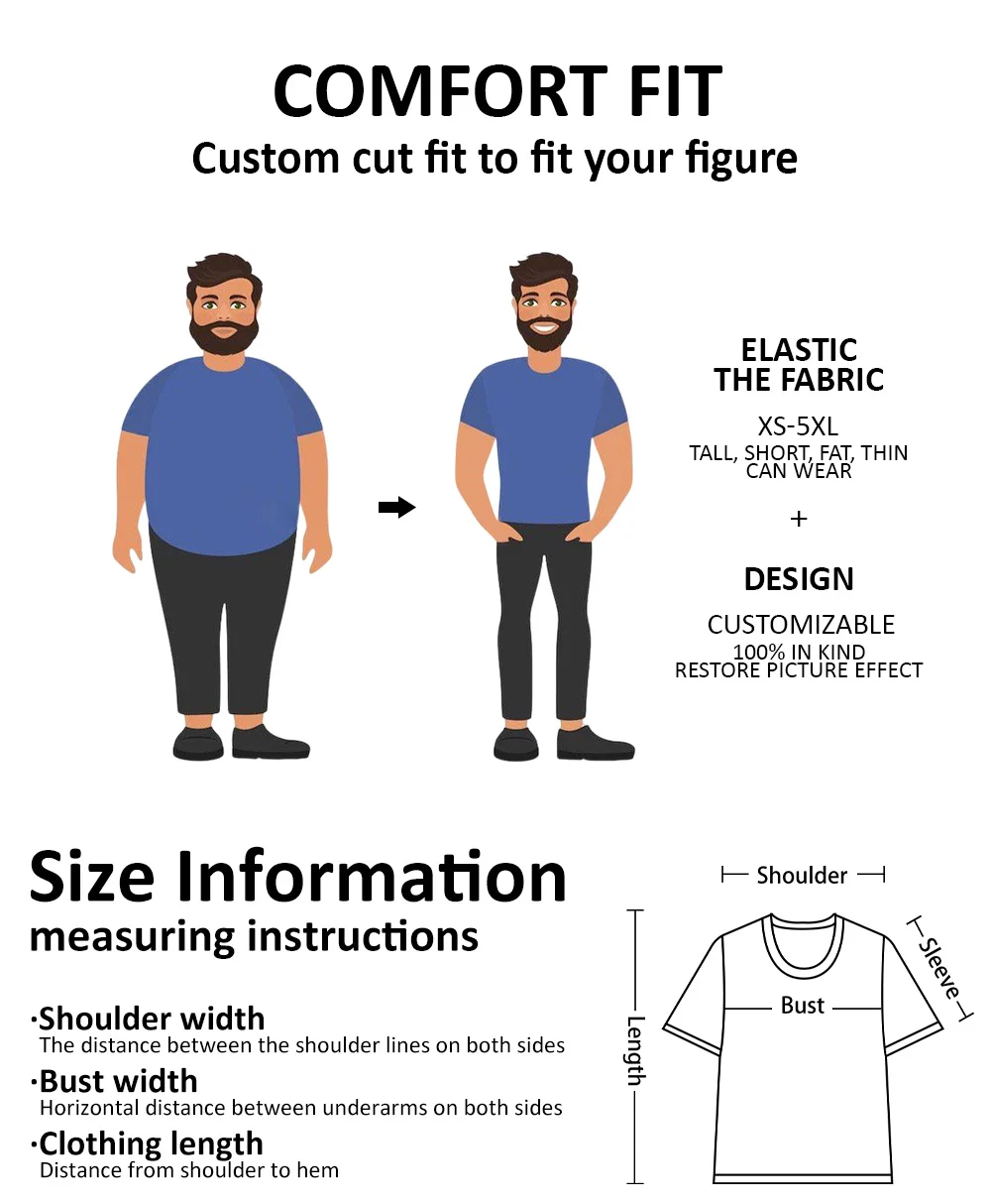 Halloween Herren T-Shirt mit optischer Illusion, gruseliger Clown, 3D-Design, kurzärmelig, Rundhalsausschnitt, Horror-Club-Party, Streetwear – Detail 2