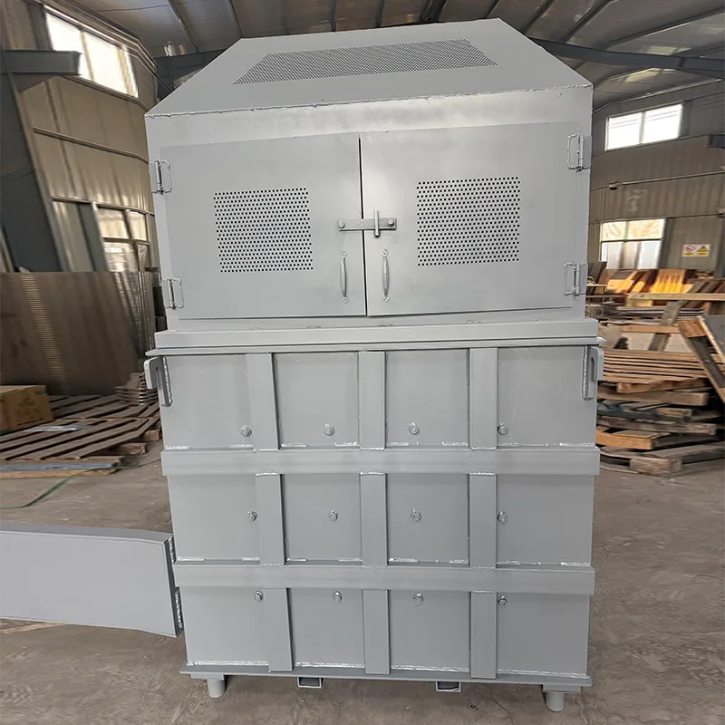 Industrial waste incinerator Waste wire Rubber leather environmentally friendly smokeless gasifier