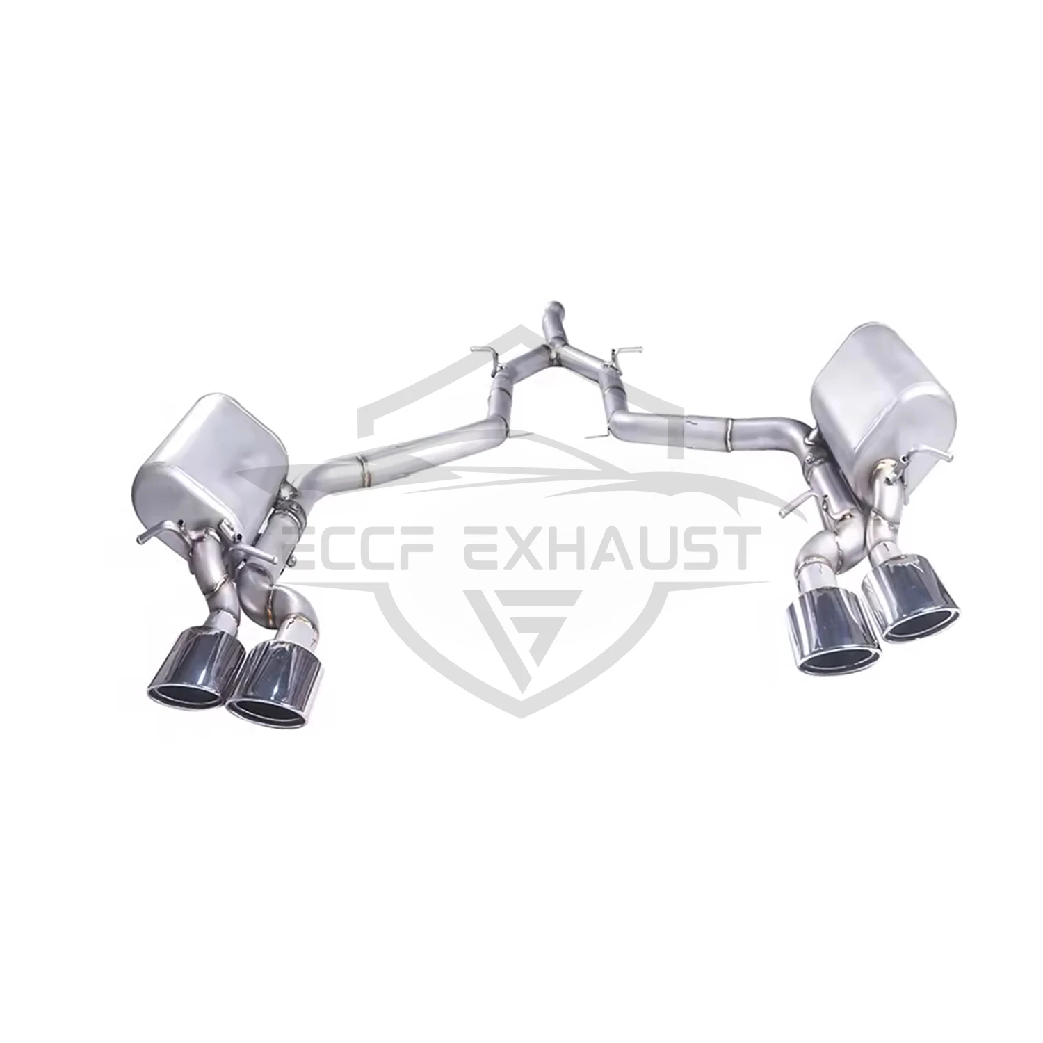 

Sporty Stainless Steel Catback Exhaust for Mercedes C180 C200 W204 2.0T Aggressive Exhaust Sound Easy Installation