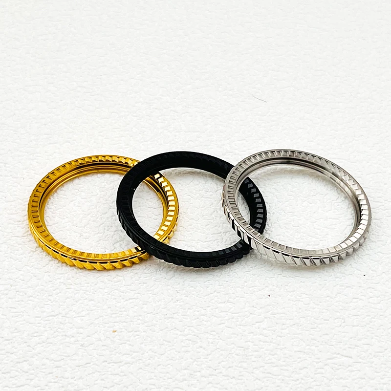 Seiko Bezel Insert SKX007 Watch Bezel Fit  NH35 Case Automatic Movement 28.5mm Dial Waterproof Ring Men Watch Repair Bezel