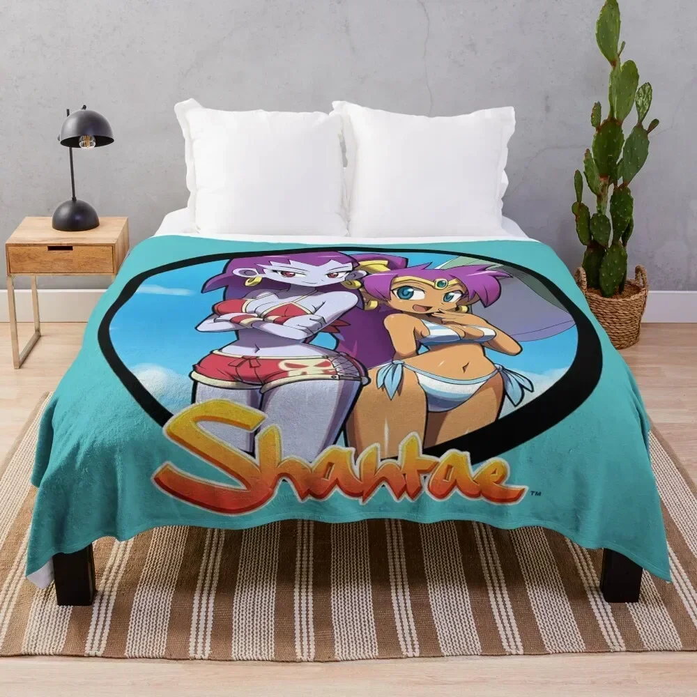 

Shantae Throw Blanket Comforter Polar Summer Soft Beds Blankets