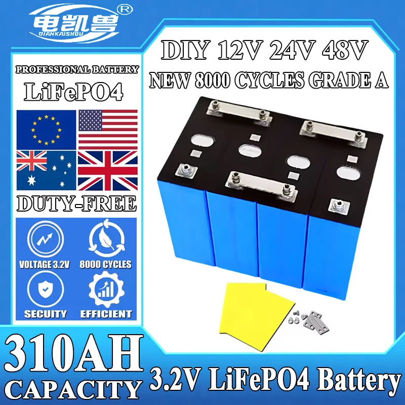 1-64PCS 3.2V 310AH …