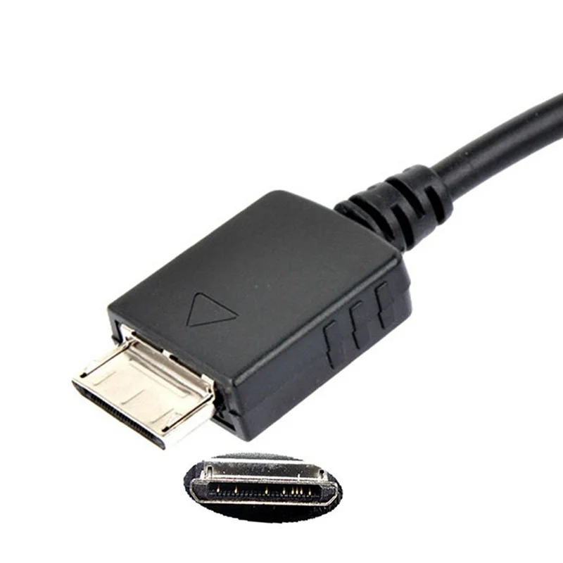 【24 Hours-Sale!】WMC-NW20MU USB Cable Data Pour for Sony MP3 MP4 Walkman NW NWZ Type(1.25M)