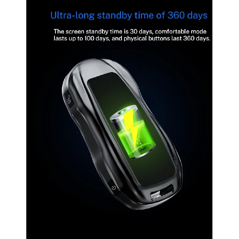 포르쉐 BMW 벤츠 랜드로버 아우디 토요타 혼다 닛산 지프용 화면이 있는 LCD 자동차 키 스마트 리모컨