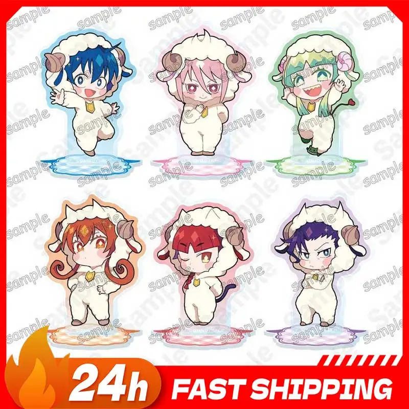 

Welcome To Demon School! Iruma-kun Cute Little Lamb Ver. Clara Valac Standing Plate Alice Asmodeus Q Acrylic Stand Ameri Toys