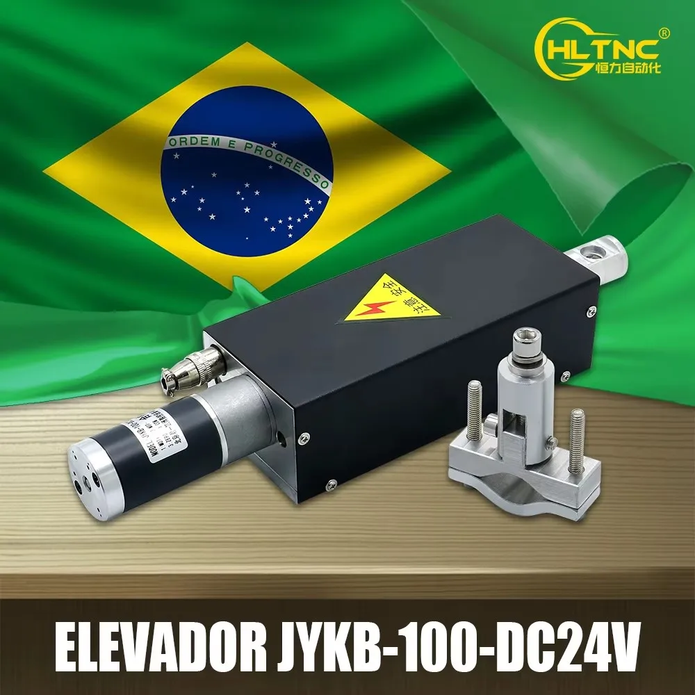 Brazil Shipped CNC THC Plasma Cutting Torch Height Controller THC Lifter JYKB-100-DC24V 24VDC 100mm Working stroke 2400mm/min