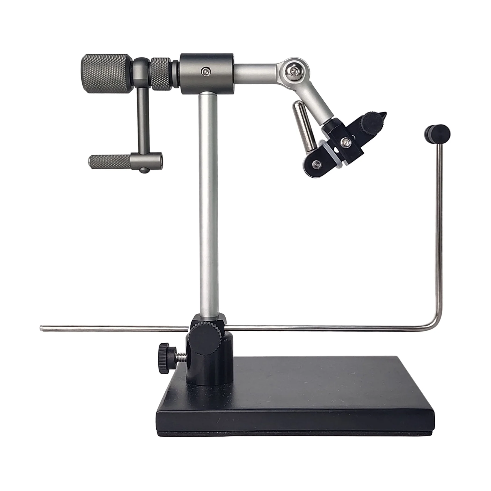 Professional True Rotary Fly Fishing Tying Vise Two Ball Bearings Heavy Pedestal Base  26 to 4/0 Hook Sizes B06