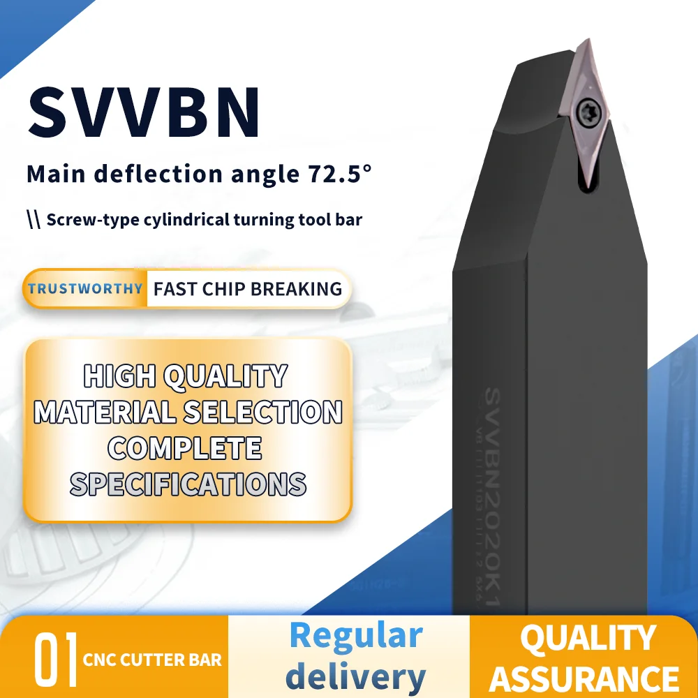 CNC Turning Lathe Tool Holder External Turning Tool SVVBN1010H11 SVVBN1212H11 SVVBN1616H11 SVVBN2020K11