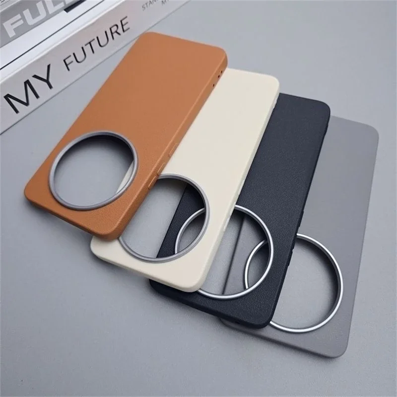 Coque arrière de luxe en Silicone PU pour Honor Magic 7 Lite 5 6lite, coque de protection souple antichoc pour Honor X8C X9C