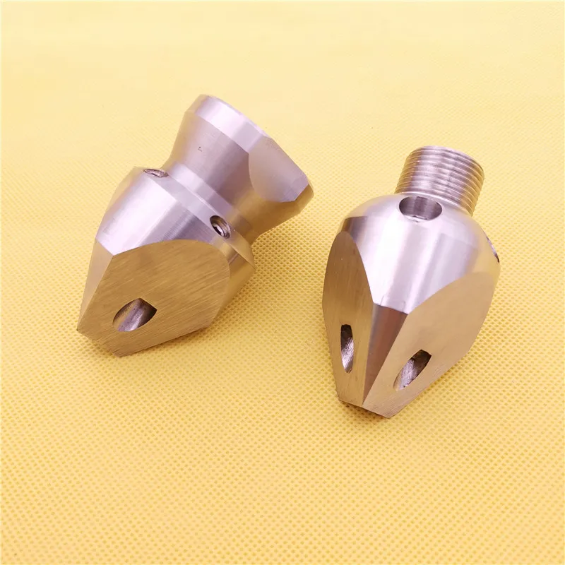 

high pressure sewer cleaning nozzle to dredge stainless steel municipal pipeline washing nozzle