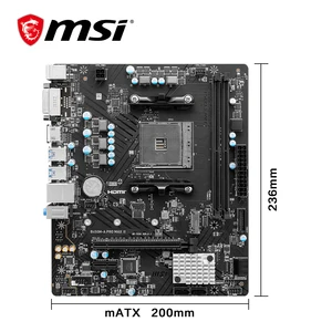 اللوحة الأم MSI-Dual-Channel ، M.2 SATAIII ، USB 3.2 ، مقبس وحدة المعالجة المركزية R9 ، اللوحة الأم AM4 ، B450M-A PRO MAX II ، ذاكرة DDR4 ، جديد أعلى 6 مبيعات للوحات الأم B450 - رقم 4