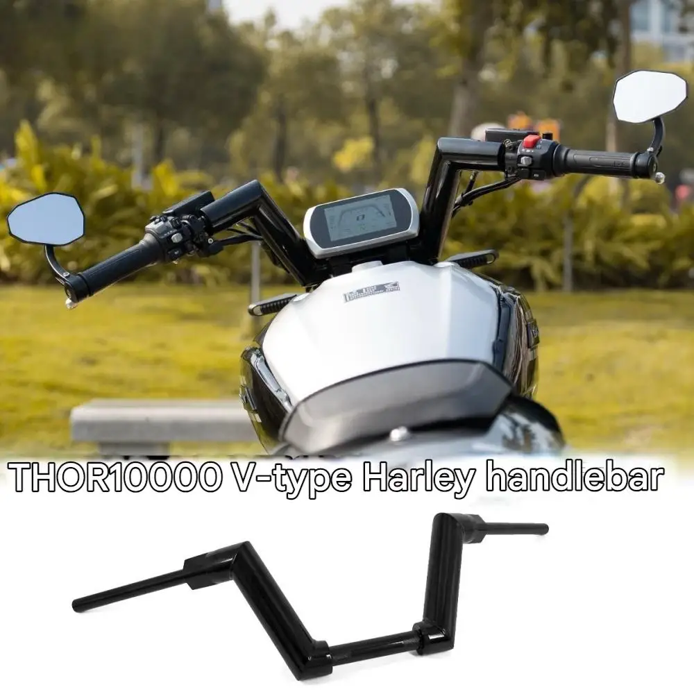 لـ Brixton Crossfir C1002V C 1002V مقود الدراجة النارية المعدل أنبوب سميك على شكل حرف V تركيب غير مدمر