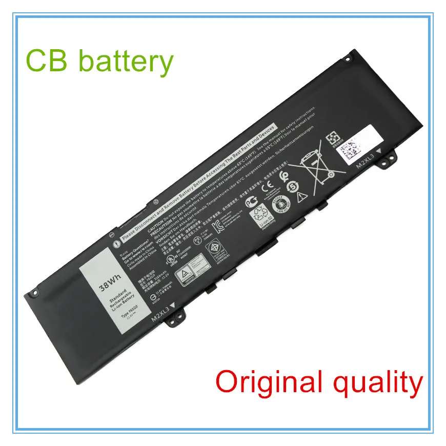 

Original Battery For 11.4V 38Wh 3166mAh Laptop Li-ion Battery For F62G0 11.4V 38Wh3166mAh