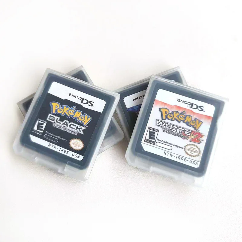 Pokemon Game Card Black and White 1 2 Combined Card Cartridge Card Video  Game Handheld Player Game Card (R4 card) for ds nds 3ds - AliExpress 26