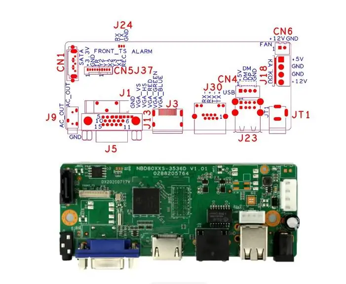 4K H.265 Network Image Video Device NBD8016S-KL-V2 NVR Recorder Motherboard ONVIF warmly for 1 year
