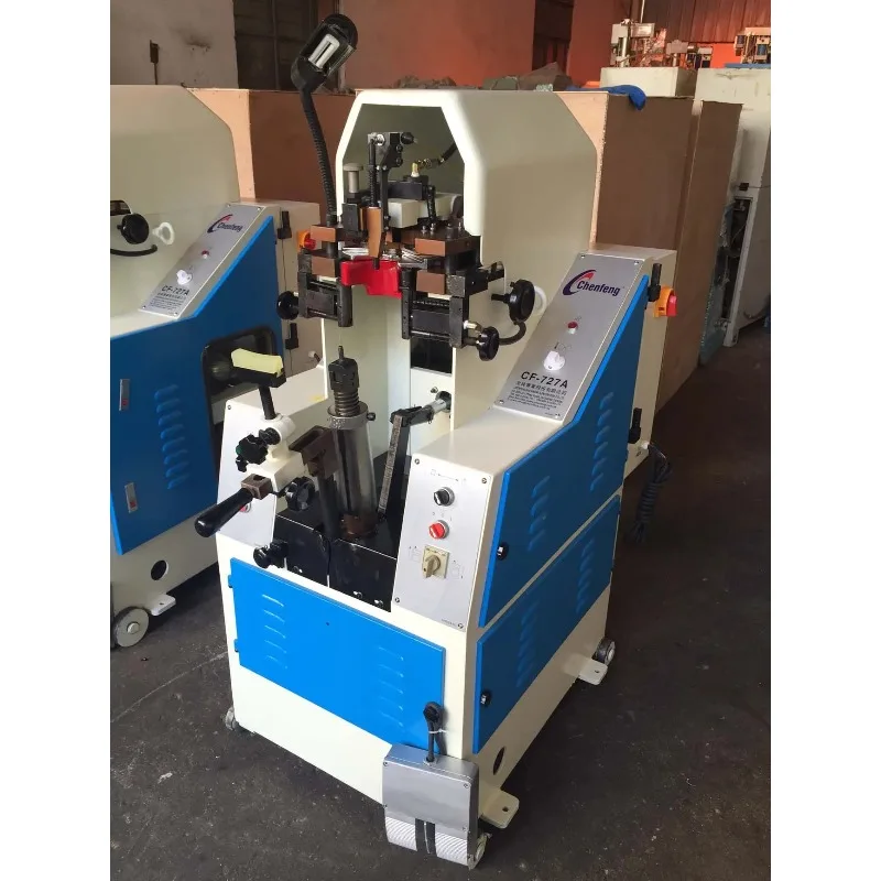 CF-727A Heel Shoe Attaching Machine Moulding And Lasting Shoe Making Equipment