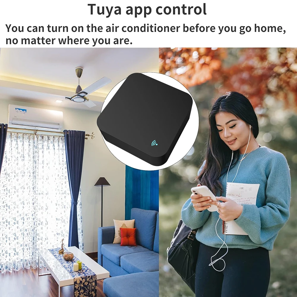 ZigBee Ir Blaster ZS06 Universal Infrared Remote Control for Alexa and Google Assistant Work with Tuya and Smart Life