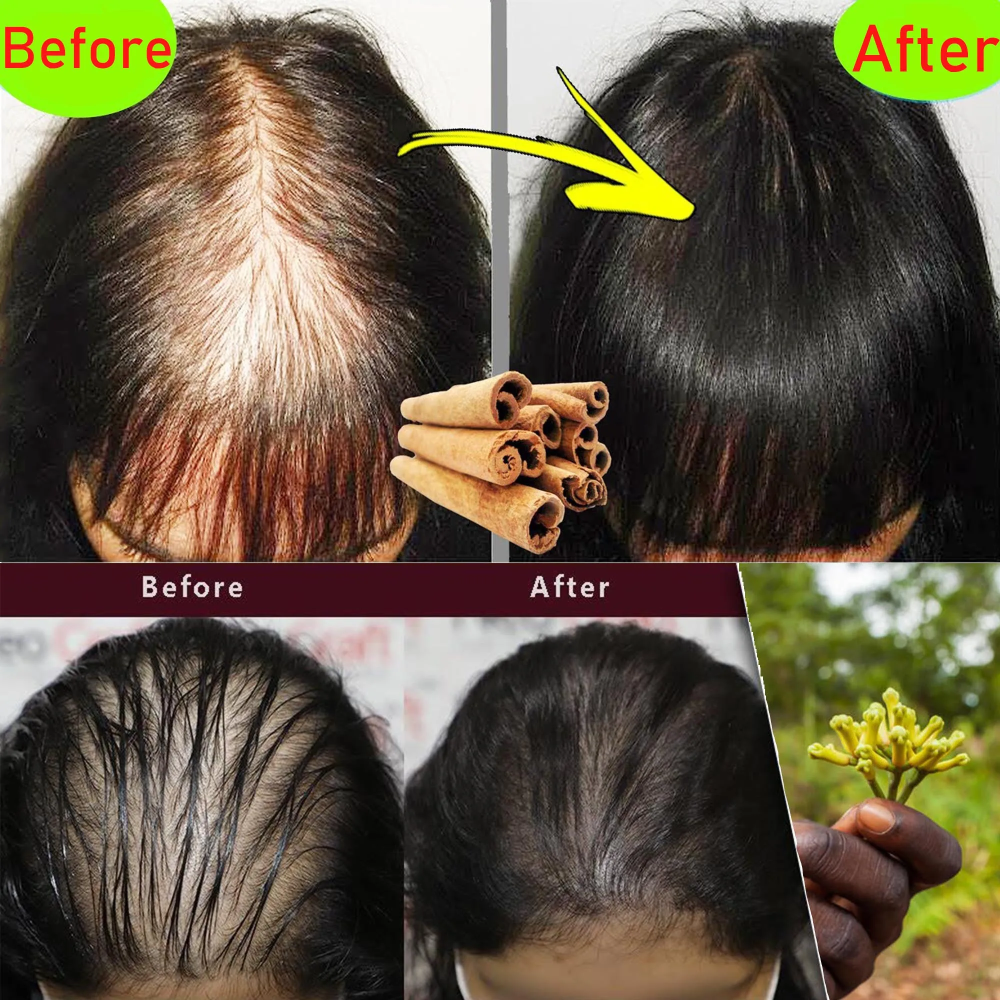 Chebe Fast Hair Growth Shampoo Ancient African Hair Growth Formula Extract Powerful Effect Fast Hair Loss Treatment Hair Care