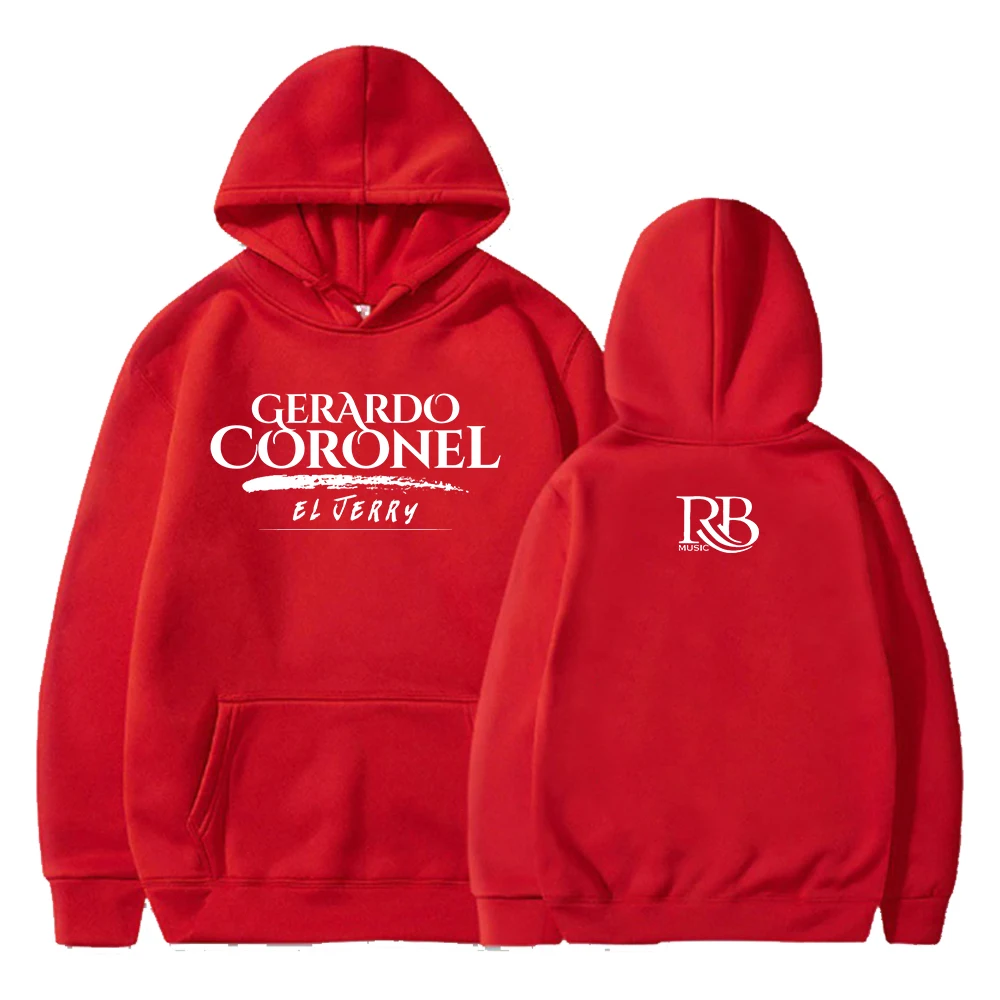 Gerardo Coronel El Jerry Album Sweatshirts Dames Heren Hoodie Casual Stijl Harajuku Streetwear Mode Kleding