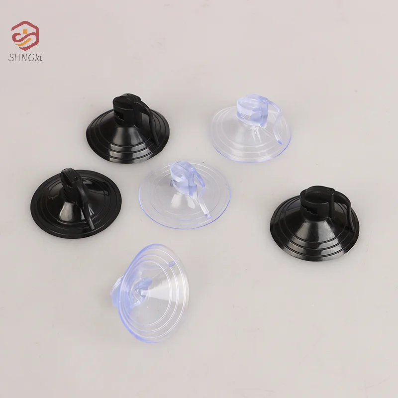 10Pc 38mm Clip Suction Cup Car Sunshade Sunshade Sunshade Car With Vacuum Strong Transparent Glass Suction Car Sun Visor Suction