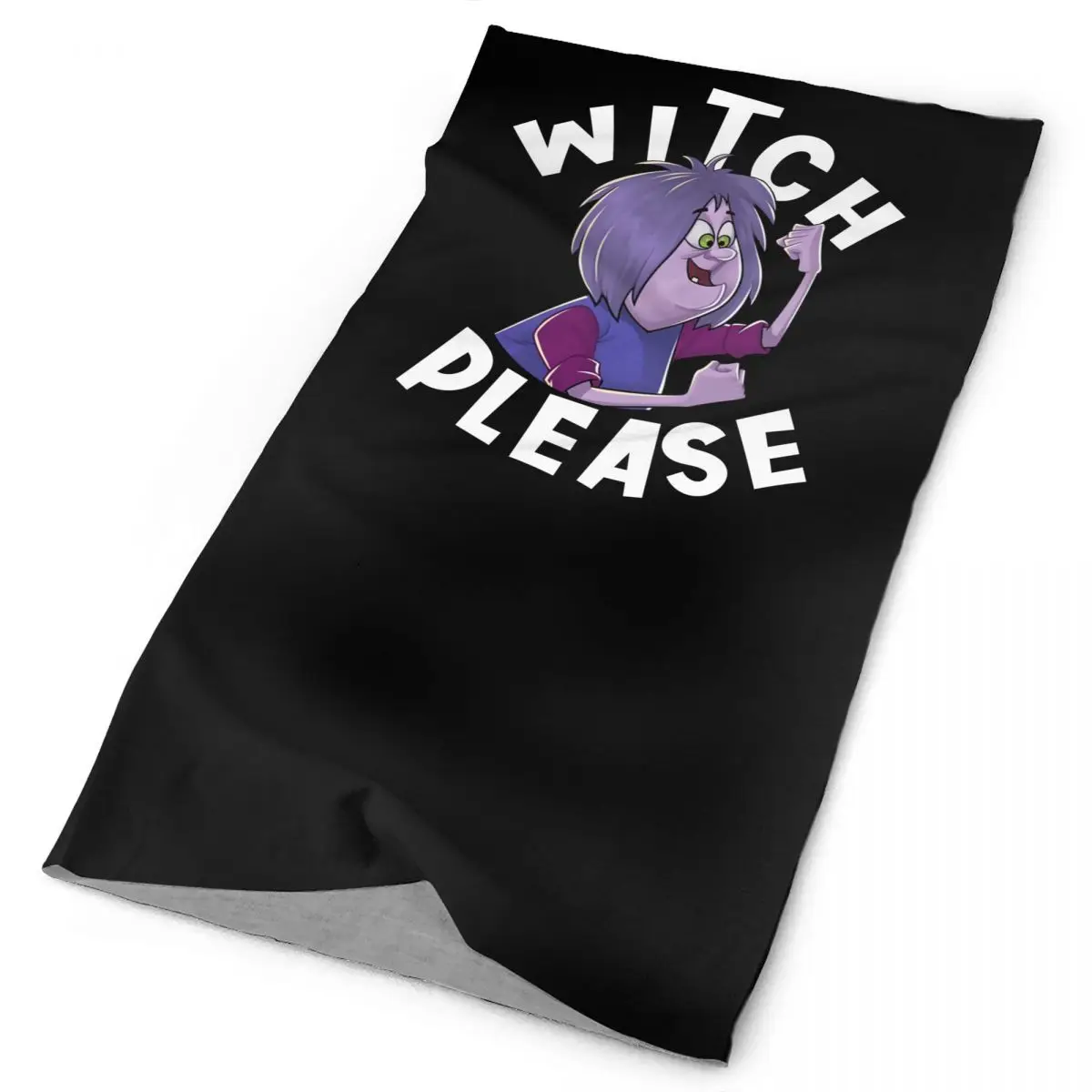 Witch Please Mad Madam Mim Sword In The Stone Fairytale Movie Villain Neck Gaiter Bandana Scarf Face Mask Fashion