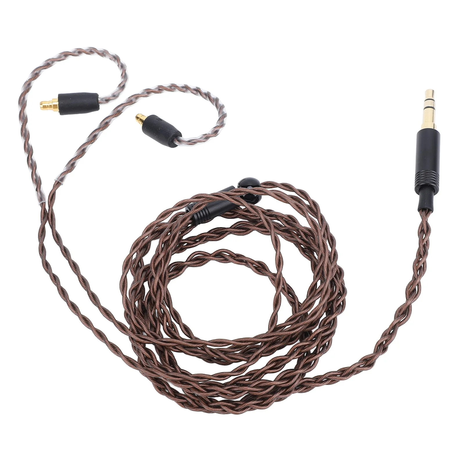 Earphone Cable 3.9ft Headphone Upgrade Replacement Cable 3.5mm Plug Professional Wear Resistance for IE100 Pro for IE500 Pro