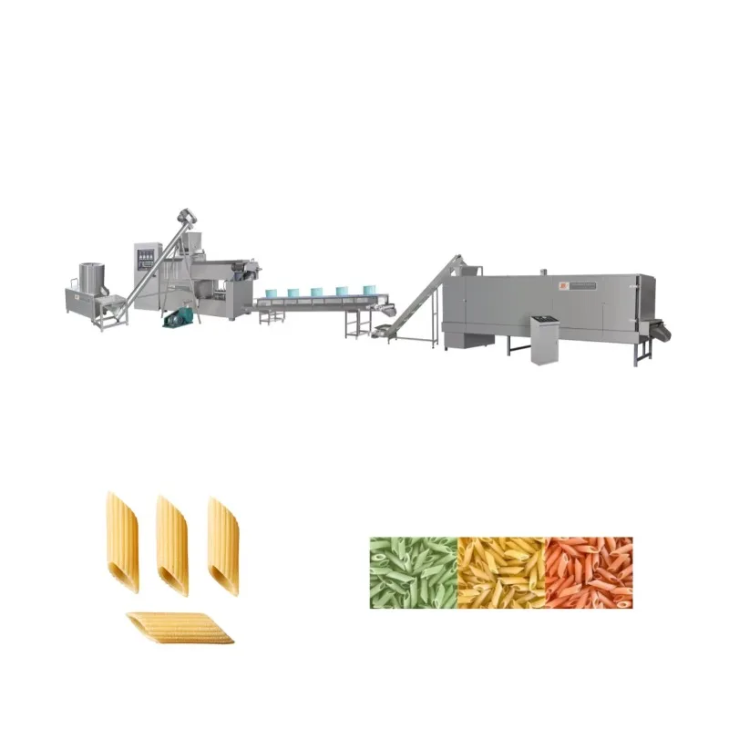 Automatic Single Screw Extruder for Pasta Macaroni Penne Vermicelli Fusilli Macaroni Making Machine