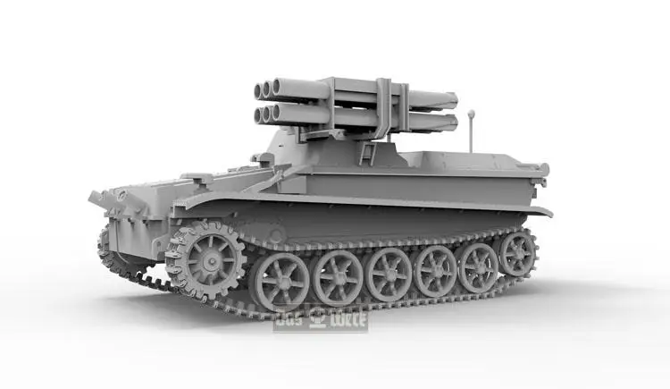 Das Werk DW35008 1/35 Scale Borgward IV Pzjg. wanze Model Kit