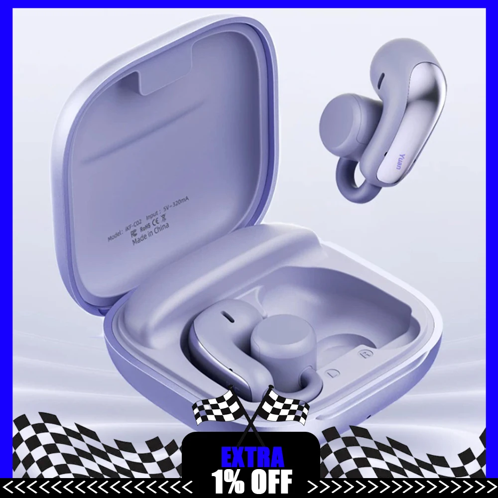 iKF C02 Wireless Headphones Polymer Composite Diaphragm Esports Headset Cinema Level 360 Degree Panoramic Sound Light Weight