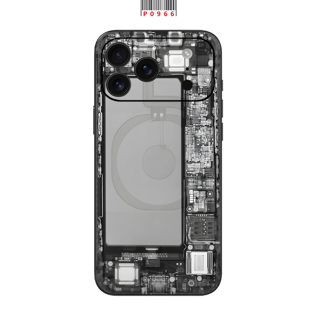 OscarSkinZ Skin Wrap For IPhone17 Air16 Pro Max Sticker 15 14 Plus Back Film 13 Protective Decal Side Frame Back Protector