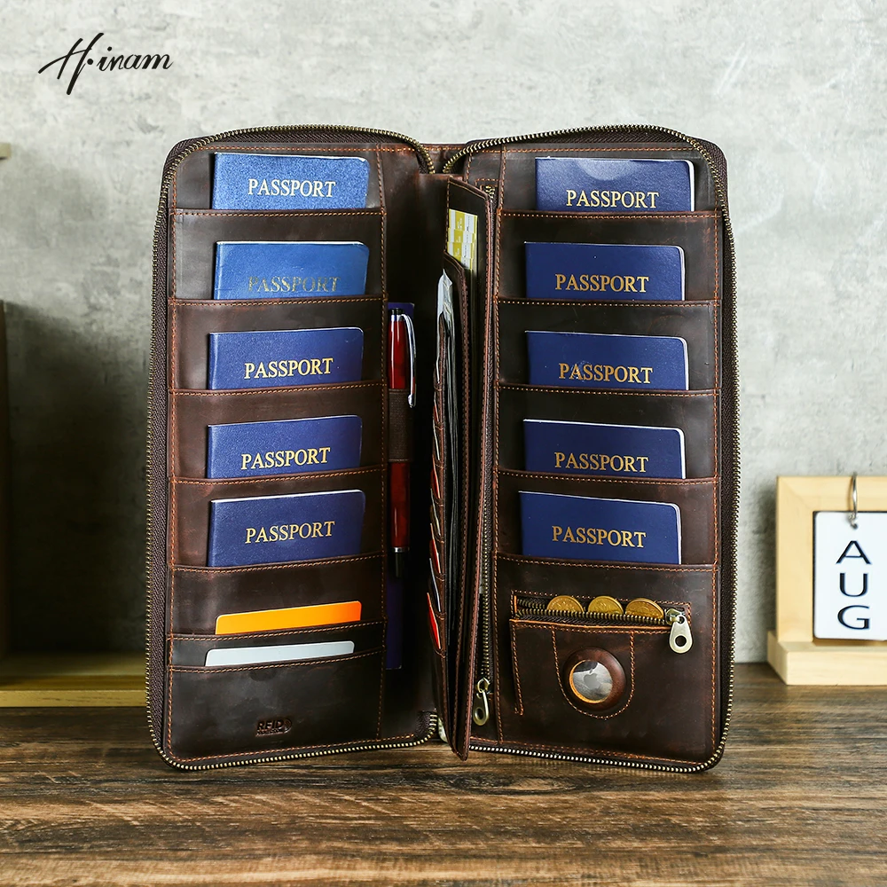 حزم جواز السفر المحفظة الأسرة حامل جواز السفر وثيقة حالة المنظم حامل البطاقة مخلب RFID مكافحة سرقة مكافحة خسر